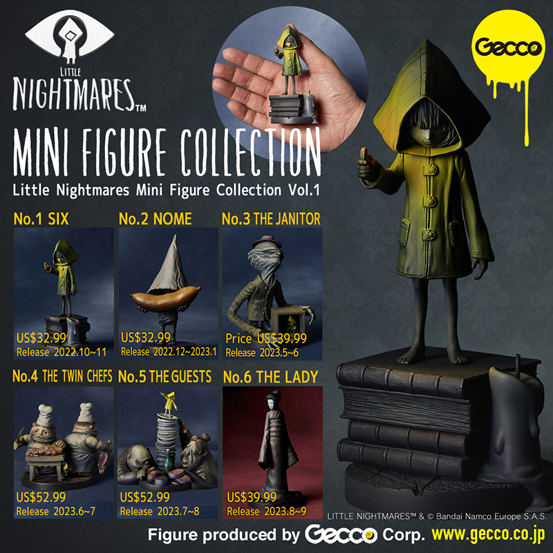 Little Nightmares Mini Figure Collection THE GUESTS